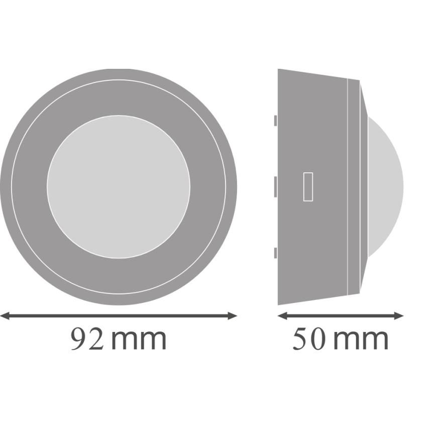 Osram - Infracrveni senzor pokreta 230V IP44 bijela