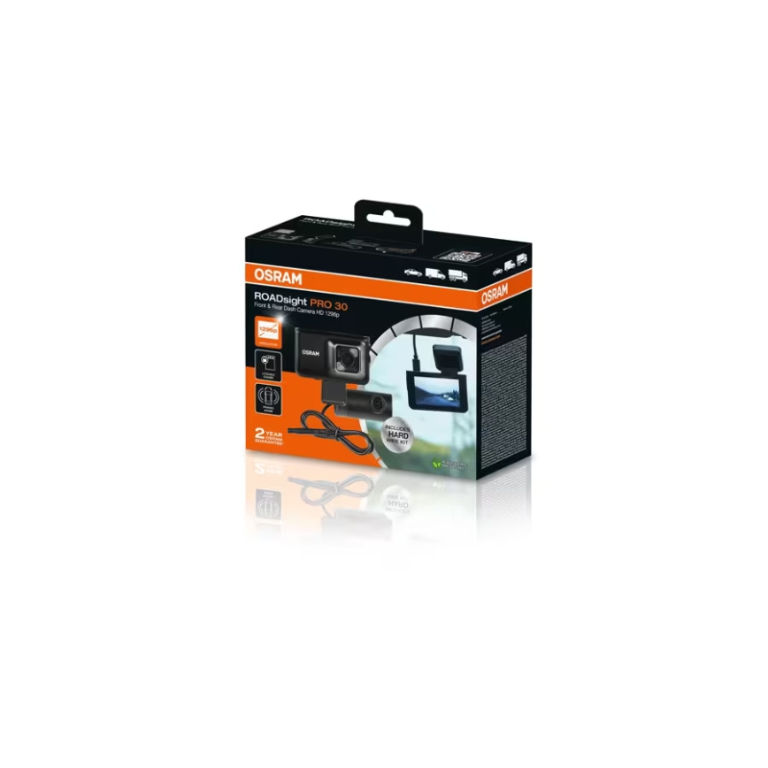 Osram - Kamera za automobil ROADSIGHT PRO 30 Full HD 1080p 12/24V
