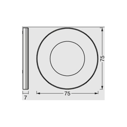 Osram - Komplet 3x LED svjetiljka za ispod ormarića UNDERCABINET LED/8,5W/230V 3000K bijela