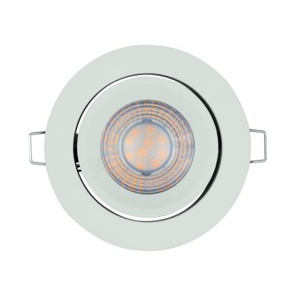 Osram - Komplet od 3 LED prigušive ugradne svjetiljke SPOT LED/4,9W/230V 2700K Ø 8,7 cm bijela