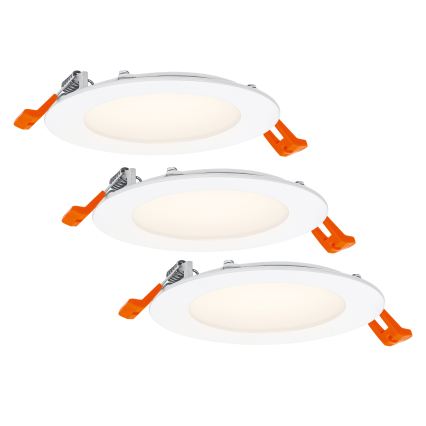 Osram - Set od 3 LED ugradnih svjetiljki SPOT LED/8W/230V 3000K Ø 12 cm bijele