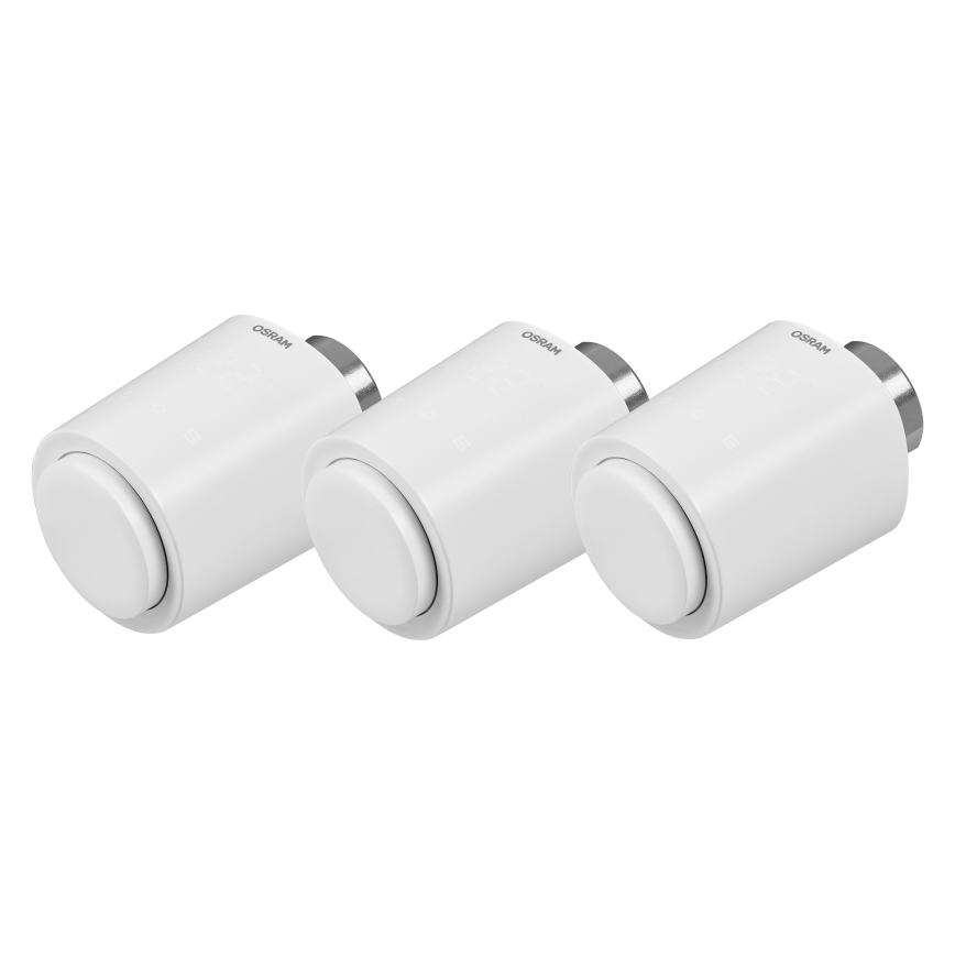 Osram - Komplet od 3 termostatskih glava SMART+ (3x AA) s Wi-Fi