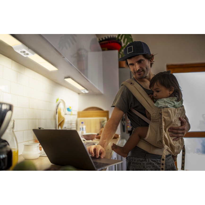 Osram - Set za proširenje za LED svjetlo ispod ormarića UNDERCABINET LED/3,85W/36V 3000K 8,1x17,9 cm bijela