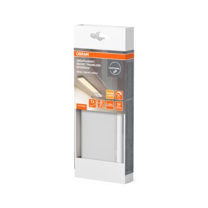 Osram - Set za proširenje za LED svjetlo ispod ormarića UNDERCABINET LED/3,85W/36V 3000K 8,1x17,9 cm bijela