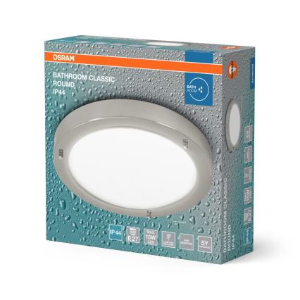 Osram - Kupaonska stropna svjetiljka BATHROOM CLASSIC 1xE27/15W/230V Ø 31 cm IP44