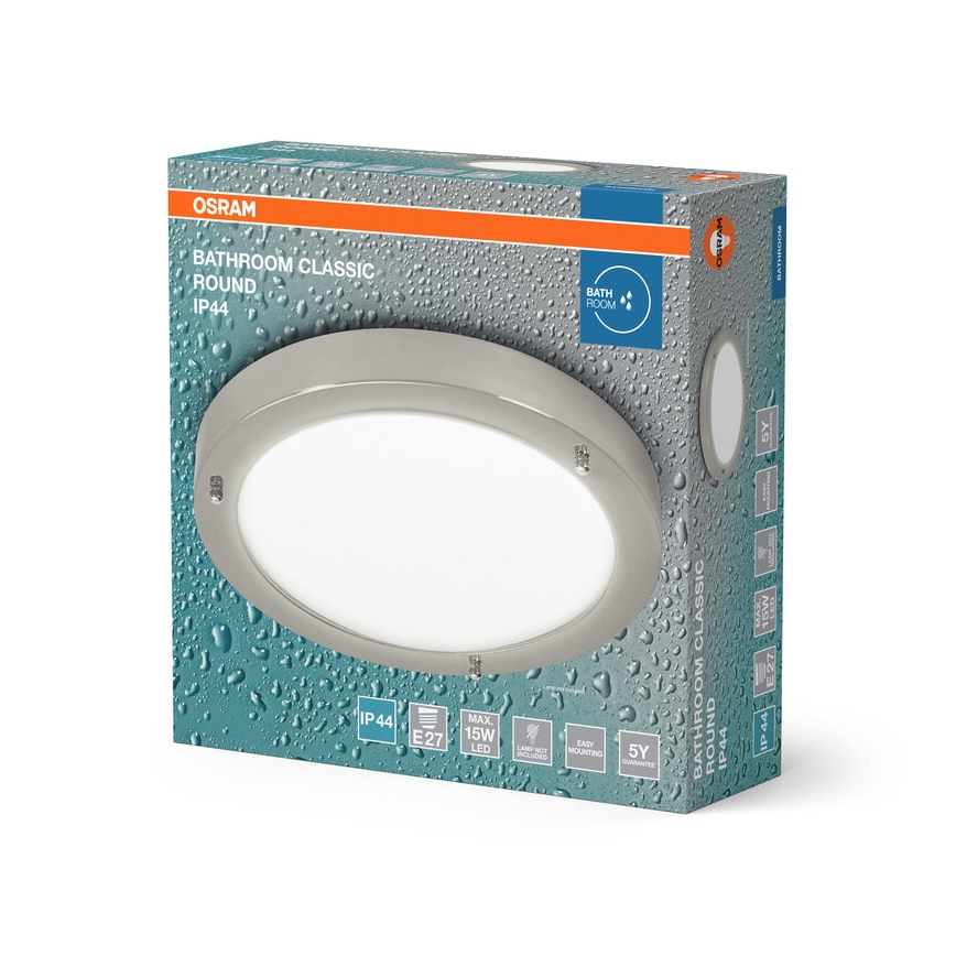 Osram - Kupaonska stropna svjetiljka BATHROOM CLASSIC 1xE27/15W/230V Ø 31 cm IP44