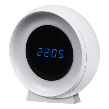 Osram - LED digitalni sat s pozadinskim osvjetljenjem NIGHTLUX LED/0,3W/5V 1000mAh 3000/4000/6500K bijela