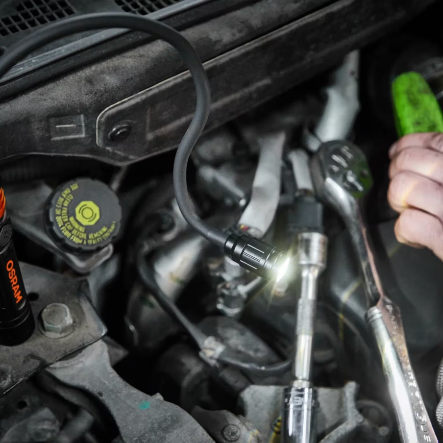 Osram - LED inspekcijska svjetiljka za automobil s podešavanjem svjetline 3 u 1 LEDINSPECT LED/5W/5V 4000 mAh