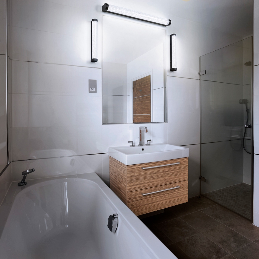 Osram - prigušivo LED kupaonsko svjetlo za ogledalo ORBIS TUBE LED/12W/230V 3000/4000K 60 cm IP44 crna