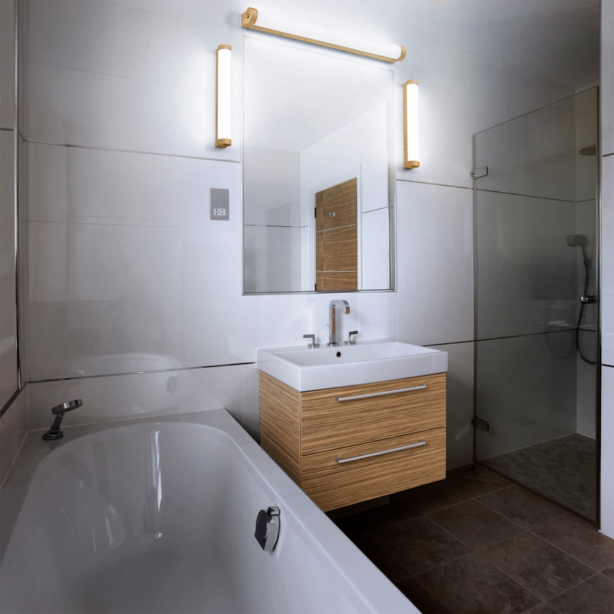 Osram - LED prigušivo osvjetljenje za kupaonsko ogledalo ORBIS TUBE LED/12W/230V 3000/4000K 60 cm IP44 smeđa