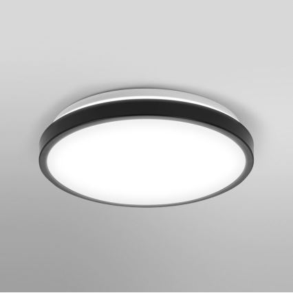 Osram - LED kupaonsko stropno svjetlo DISC LED/18W/230V 3000/4000K Ø 30 cm IP44 crno