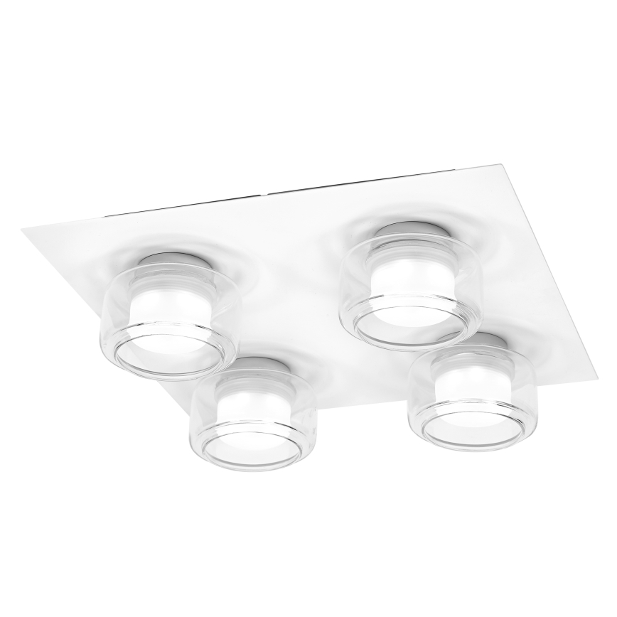 Osram - LED stropno svjetlo za kupaonicu ORBIS FLAME 4xLED/5,5W/230V 3000/4000K IP44 bijelo
