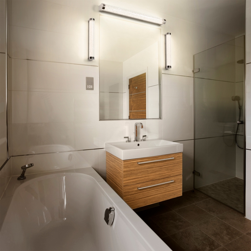 Osram - prigušivo LED osvjetljenje za kupaonsko zrcalo ORBIS TUBE LED/12W/230V 3000/4000K 60 cm IP44 matirani krom