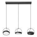 Osram - LED luster na kabelu DECOR PUCK 3xLED/12W/230V CRI 90 crna