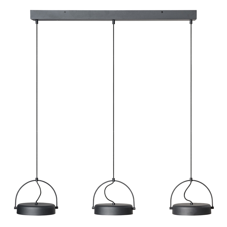 Osram - LED luster na kabelu DECOR PUCK 3xLED/12W/230V CRI 90 crna