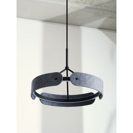 Osram - LED luster na sajli DECOR CURVE LED/33W/230V siva