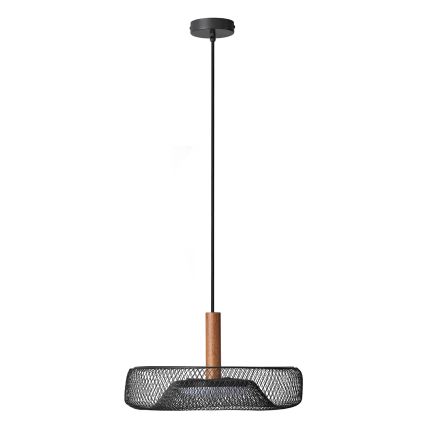 Osram - LED luster na sajli DECOR MESH LED/18,5W/230V prom. 40 cm crna/kaučukovo drvo
