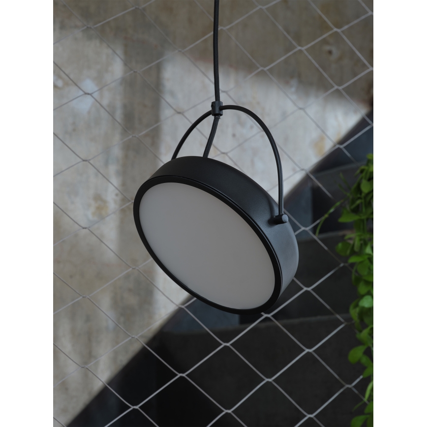Osram - LED luster na sajli DECOR PUCK LED/12W/230V CRI 90 crna