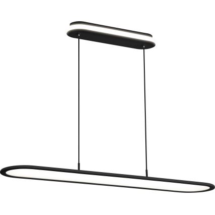 Osram - LED viseća svjetiljka na sajli s mogućnošću prigušivanja OFFICE LINE LED/57W/230V 4000K 100 cm CRI 90 crna
