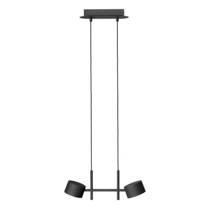 Osram - LED viseći luster na sajli DECOR KYOTO s mogućnošću prigušivanja 2xLED/10W/230V CRI 90 crna