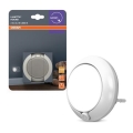 Osram - LED noćno svjetlo s senzorom LUNETTA LED/0,3W/230V 3000K