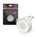 Osram - LED noćno svjetlo s senzorom pokreta i sumraka LUNETTA LED/0,31W/230V bijela