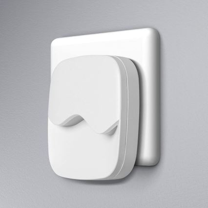 Osram - LED noćno svjetlo za utičnicu sa senzorom sumraka LUNETTA LED/0,5W/230V