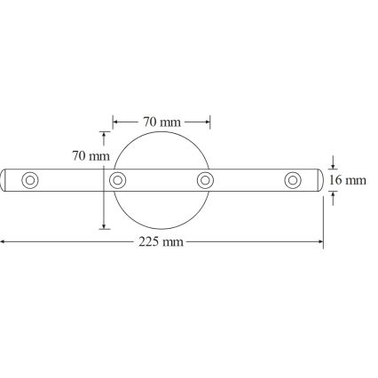 Osram - LED Orijentacijska svjetiljka LEDSTIXX LED/0,6W/3xAAA