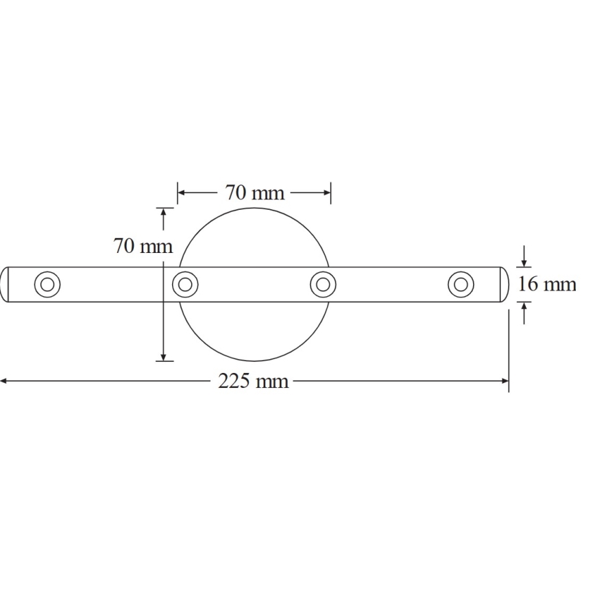 Osram - LED Orijentacijska svjetiljka LEDSTIXX LED/0,6W/3xAAA