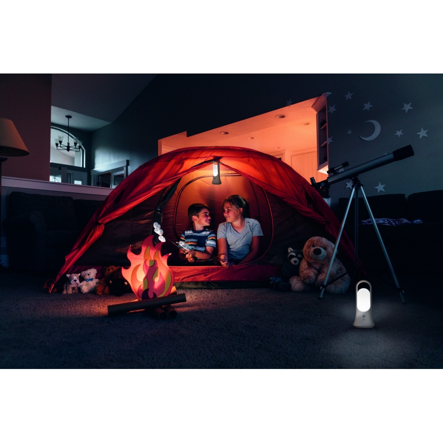 Osram - LED orijentacijska svjetiljka s senzorom pokreta i sumraka MOBILE LED/0,7W/4xAAA bijela