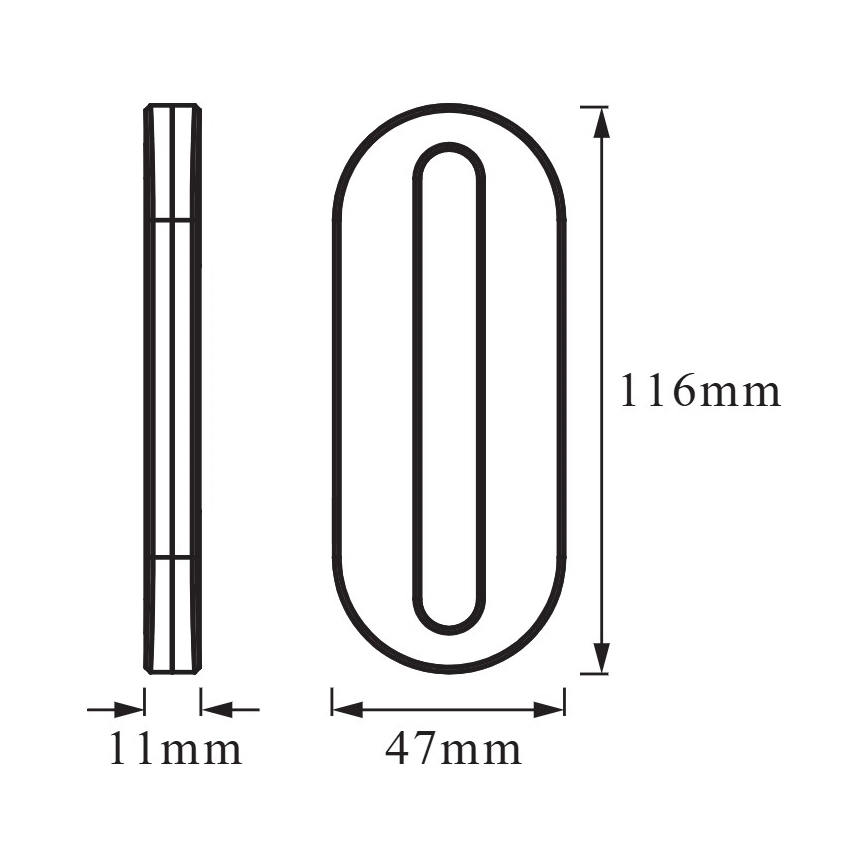 Osram - LED orijentacijsko svjetlo sa senzorom pokreta MOBILE LED/0,5W/3,7V 330 mAh CRI 90 bijela