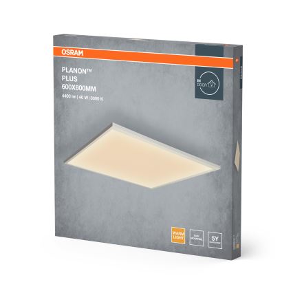 Osram - LED panel PLANON za površinsku montažu LED/40W/230V 59,5x59,5 cm bijeli
