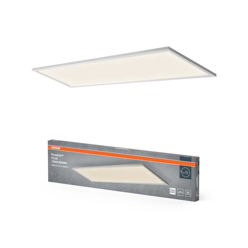 Osram - LED panel površinski montiran PLANON LED/40W/230V 4000K 30x120 cm bijela