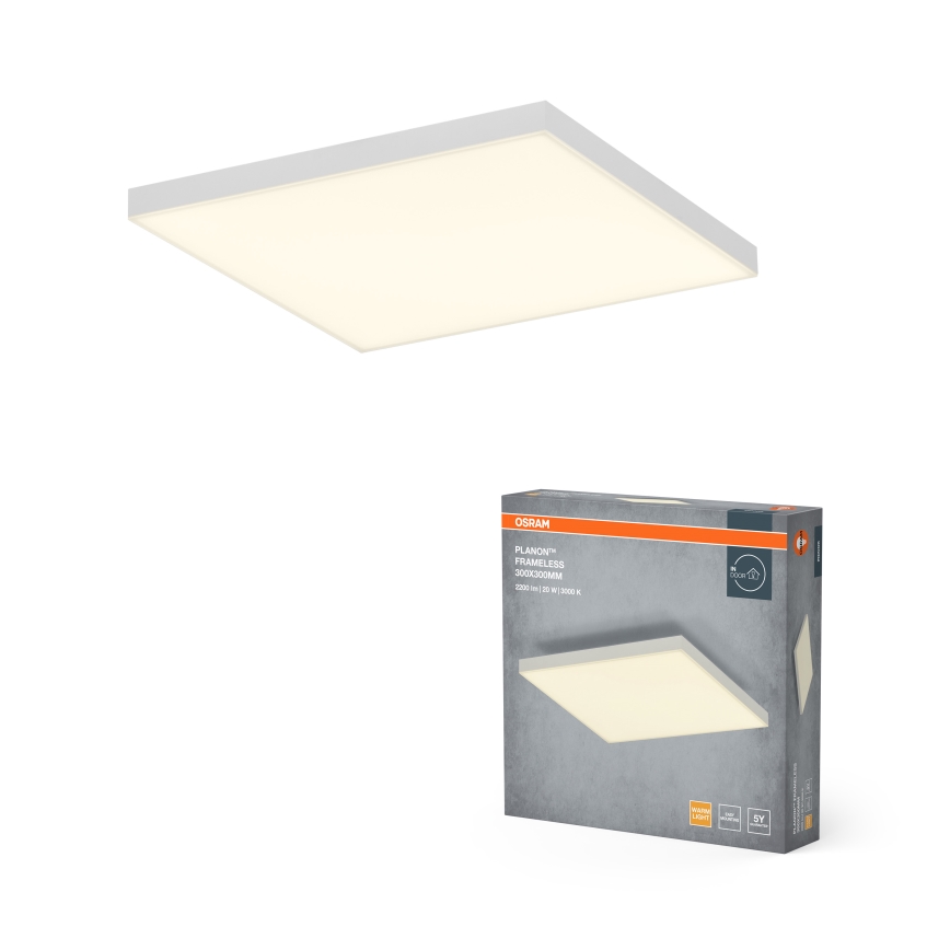 Osram - LED panel za površinsku montažu PLANON LED/20W/230V 3000K 30x30 cm bijela