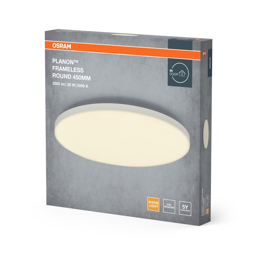 Osram - LED panel za površinsku montažu PLANON LED/28W/230V 3000K Ø 45 cm bijela