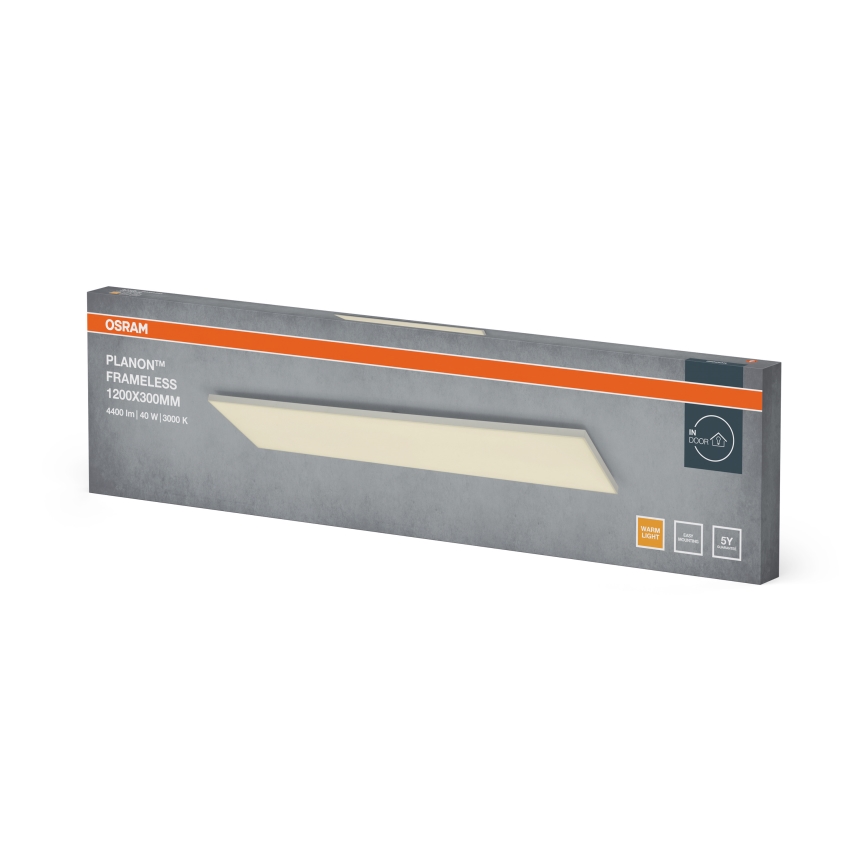 Osram - LED panel za površinsku montažu PLANON LED/40W/230V 3000K 30x120 cm bijela