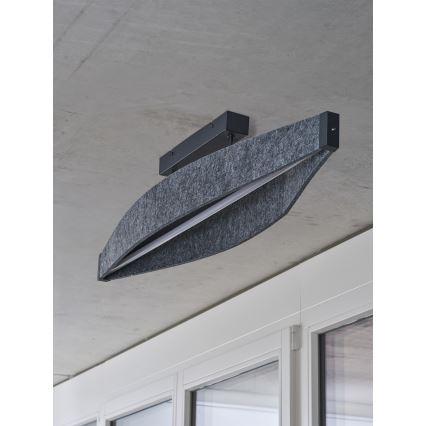 Osram - LED plafonski luster DECOR FLAT LED/23W/230V, siva