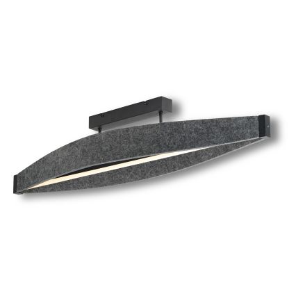 Osram - LED plafonski luster DECOR FLAT LED/23W/230V, siva