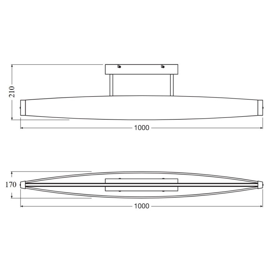 Osram - LED plafonski luster DECOR FLAT LED/23W/230V, siva