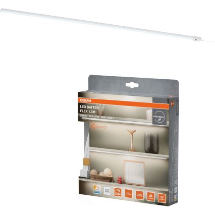 Osram - LED prigušivo svjetlo ispod ormarića s detektorom pokreta BATTEN LED/21W/230V 2700/4000/6500K 150,4 cm bijela