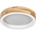 Osram - LED prigušiva stropna svjetiljka MARIANO LED/16W/230V Ø 31 cm hrast/bijela