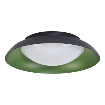 Osram - LED prigušiva stropna svjetiljka ORBIS PLATE LED/19W/230V Ø 31 cm zelena/crna