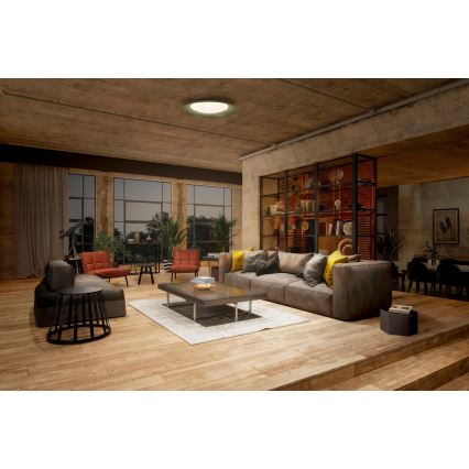 Osram - LED stropno svjetlo s mogućnošću prigušivanja PLATE LED/45W/230V Ø 48 cm zeleno