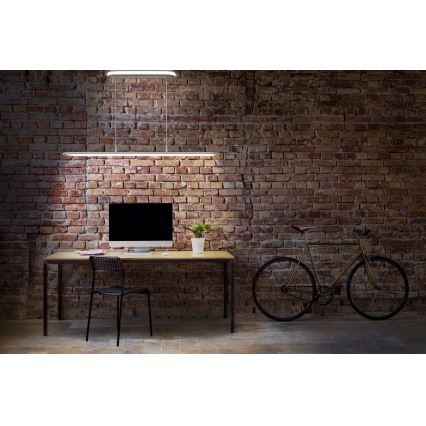 Osram - LED luster na sajli s mogućnošću prigušivanja OFFICE LINE LED/57W/230V 4000K 100 cm CRI 90 bijela