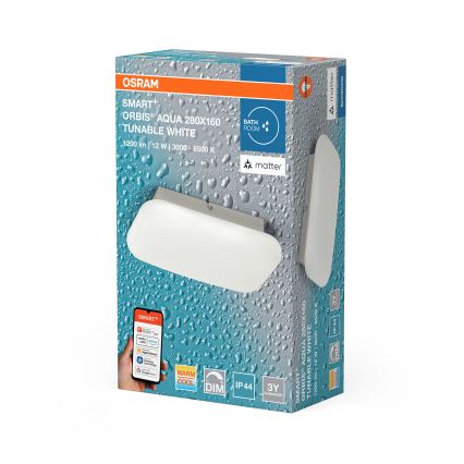 Osram - Prigušivo LED kupaonsko stropno svjetlo SMART+ AQUA LED/12W/230V 3000-6500K IP44 Wi-Fi