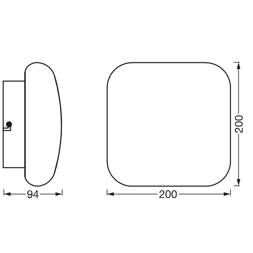 Osram - Prigušivo kupaonsko stropno svjetlo SMART+ AQUA LED/12W/230V 3000-6500K IP44 Wi-Fi