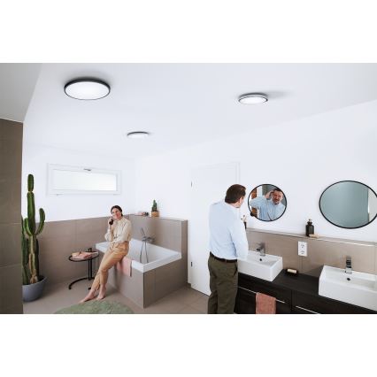 Osram - Prigušivo LED kupaonsko stropno svjetlo SMART+ DISC LED/18W/230V 3000-6500K IP44 Wi-Fi
