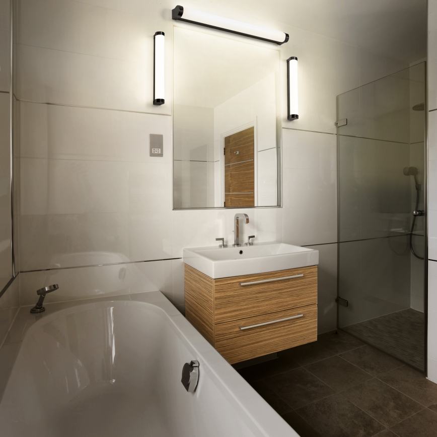 Osram - LED prigušivo svjetlo za ogledalo ORBIS TUBE LED/9W/230V 40 cm IP44 crno