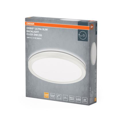 Osram - LED prigušivo stropno svjetlo ORBIS LED/15W/230V bijela