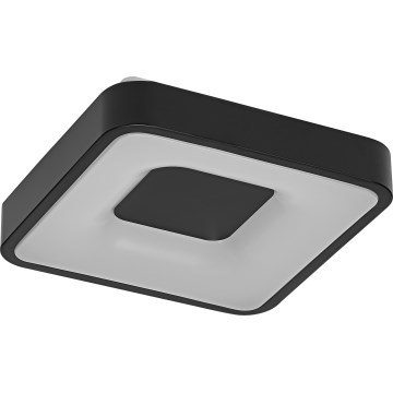 Osram - LED prigušivo stropno svjetlo ORBIS PIANA LED/16W/230V 29x29 cm crna